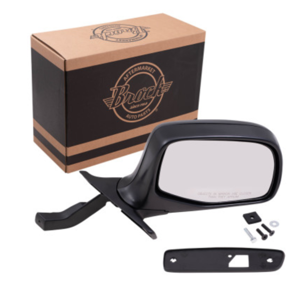 92-96 Ford Pickup Manual Mirror Black Foldaway RH Paddle Type 97 Ford F250 Heavy Duty 97 Ford F350 92-96