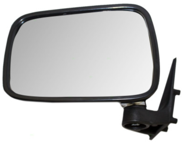 86-93 Mazda Pickup Manual Mirror Chrome LH