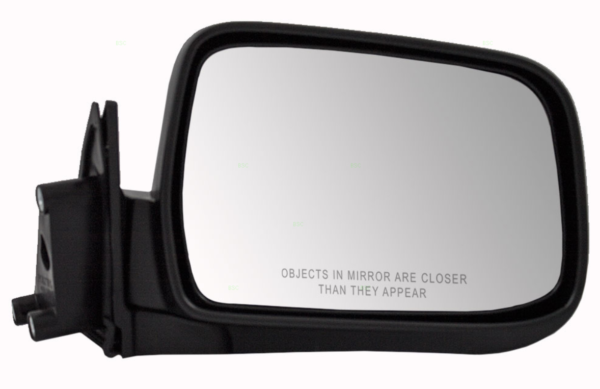 00-04 Nissan Xterra Manual Mirror Textured Black Foldaway RH 98-04 Nissan Frontier
