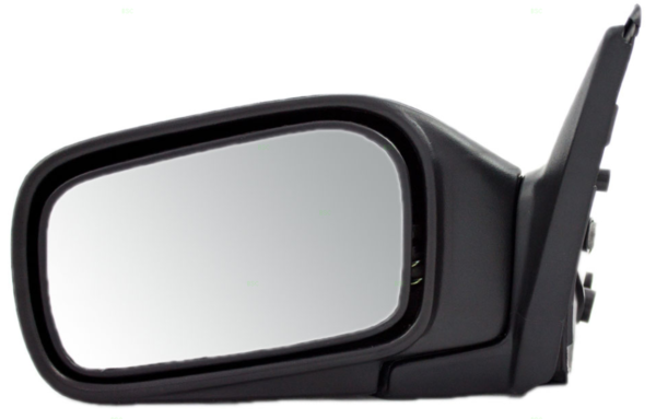 91-94 Nissan Sentra Sedan Manual Mirror Textured Black LH